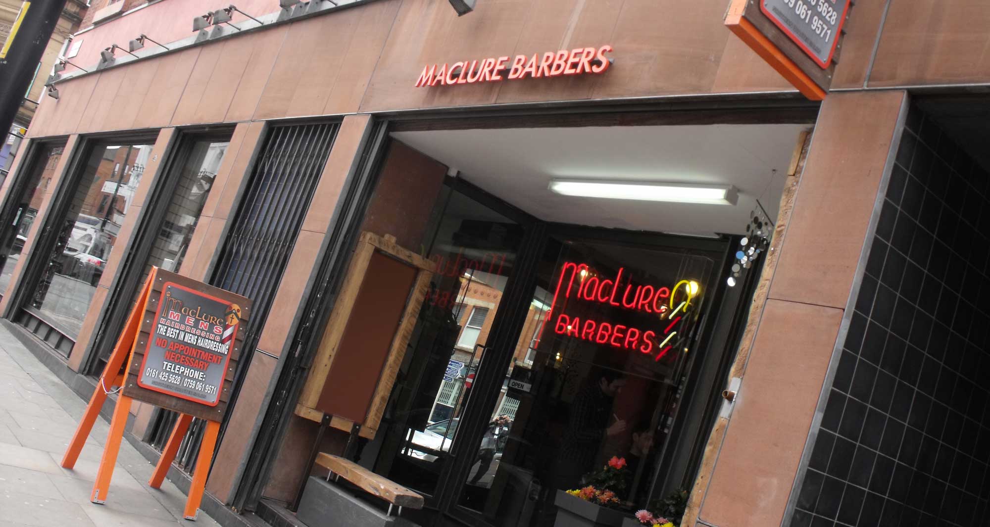 Maclure Barbers Manchester Northern Quarter